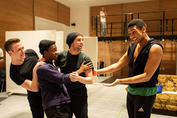 Photo Flash: Inside Rehearsal For LEAVE TO REMAIN at the Lyric Hammersmith 