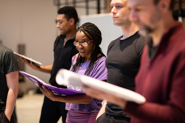 Photo Flash: Inside Rehearsal For LEAVE TO REMAIN at the Lyric Hammersmith Image