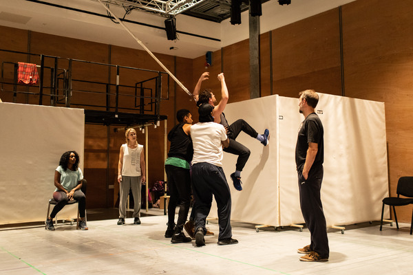 Photo Flash: Inside Rehearsal For LEAVE TO REMAIN at the Lyric Hammersmith 