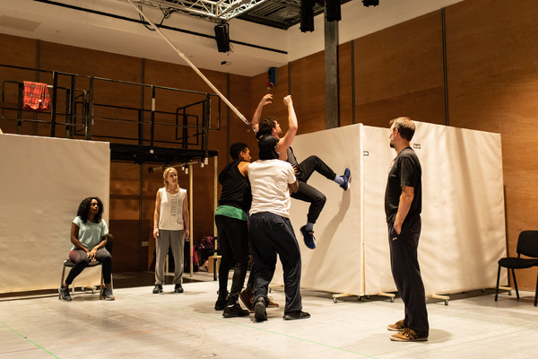 Photo Flash: Inside Rehearsal For LEAVE TO REMAIN at the Lyric Hammersmith Image