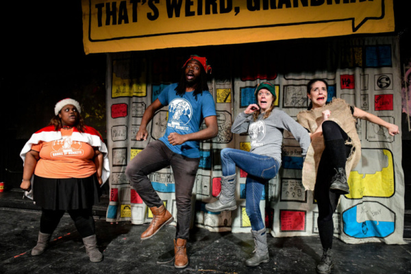 Photo Flash: Barrel Of Monkeys' THAT'S WEIRD, GRANDMA Rings In The Holidays Through December 22 Image