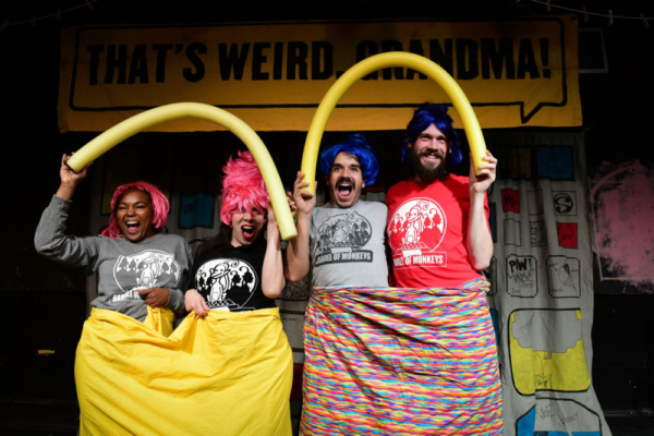 Photo Flash: Barrel Of Monkeys' THAT'S WEIRD, GRANDMA Rings In The Holidays Through December 22 Image