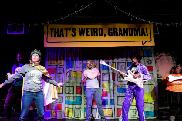 Photo Flash: Barrel Of Monkeys' THAT'S WEIRD, GRANDMA Rings In The Holidays Through December 22 Image
