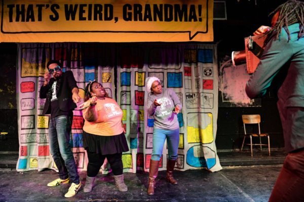 Photo Flash: Barrel Of Monkeys' THAT'S WEIRD, GRANDMA Rings In The Holidays Through December 22 Image