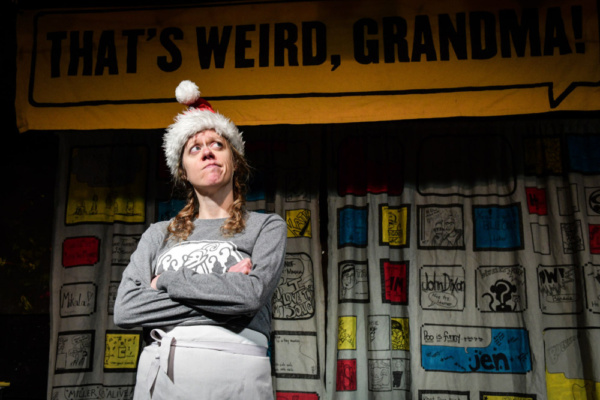 Photo Flash: Barrel Of Monkeys' THAT'S WEIRD, GRANDMA Rings In The Holidays Through December 22 Image