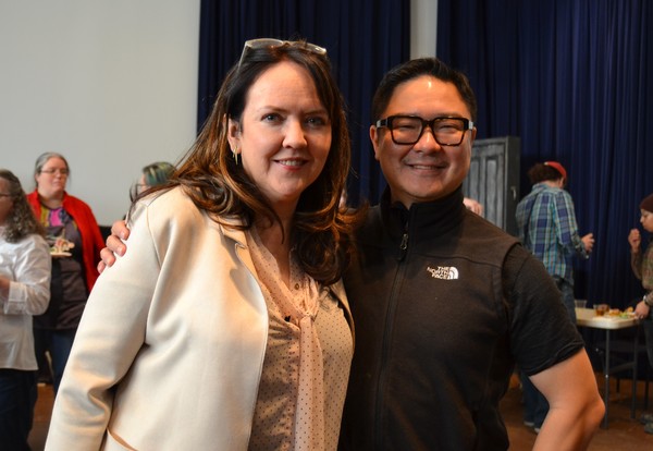 Director Jackson Gay and Playwright Kenneth Lin Photo