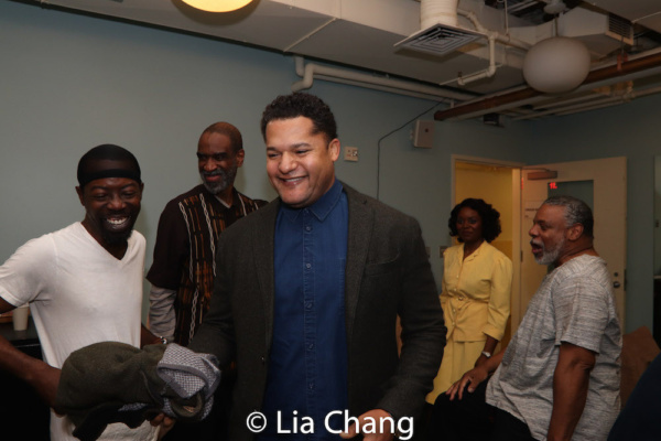 Photo Flash: Backstage With The Cast Of August Wilson's KING HEDLEY II At Two River Theater Image