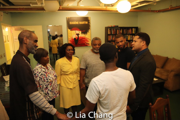 Photo Flash: Backstage With The Cast Of August Wilson's KING HEDLEY II At Two River Theater 