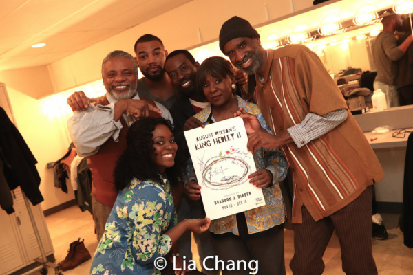 Photo Flash: Backstage With The Cast Of August Wilson's KING HEDLEY II At Two River Theater Image