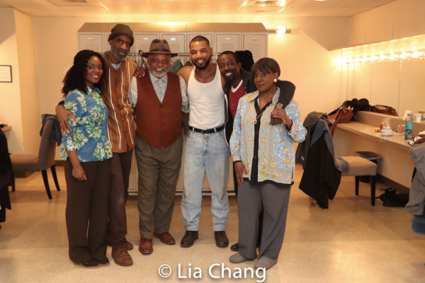 Photo Flash: Backstage With The Cast Of August Wilson's KING HEDLEY II At Two River Theater 