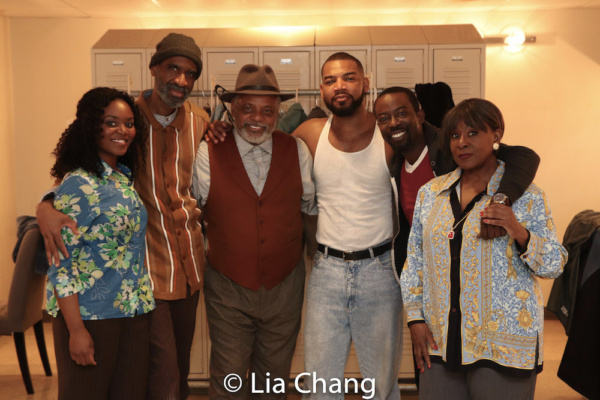 Photo Flash: Backstage With The Cast Of August Wilson's KING HEDLEY II At Two River Theater Image