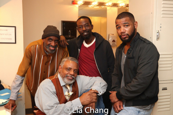 Photo Flash: Backstage With The Cast Of August Wilson's KING HEDLEY II At Two River Theater 