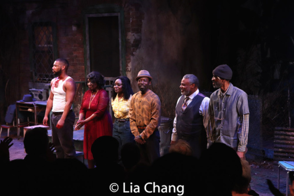 Photo Flash: Backstage With The Cast Of August Wilson's KING HEDLEY II At Two River Theater 