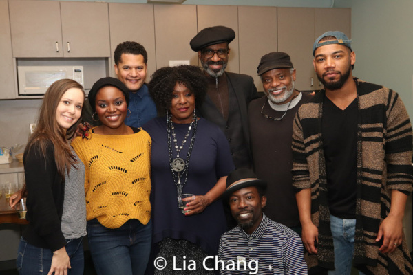 Photo Flash: Backstage With The Cast Of August Wilson's KING HEDLEY II At Two River Theater 