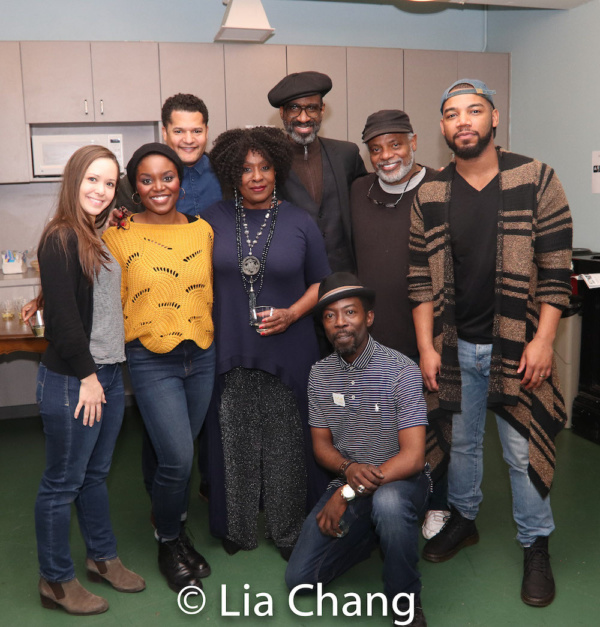 Photo Flash: Backstage With The Cast Of August Wilson's KING HEDLEY II At Two River Theater Image