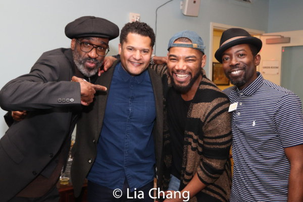 Photo Flash: Backstage With The Cast Of August Wilson's KING HEDLEY II At Two River Theater 