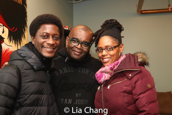 Photo Flash: Backstage With The Cast Of August Wilson's KING HEDLEY II At Two River Theater Image