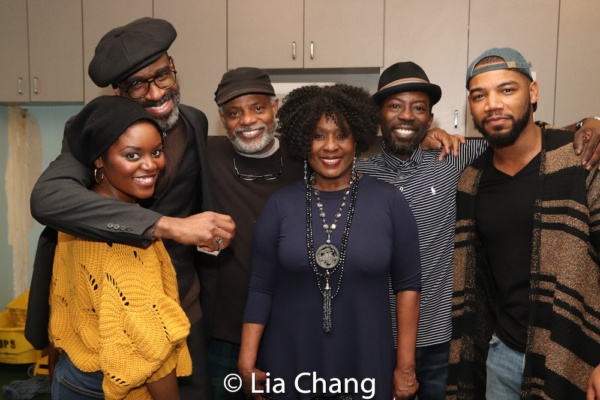 Photo Flash: Backstage With The Cast Of August Wilson's KING HEDLEY II At Two River Theater Image