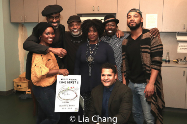 Photo Flash: Backstage With The Cast Of August Wilson's KING HEDLEY II At Two River Theater 