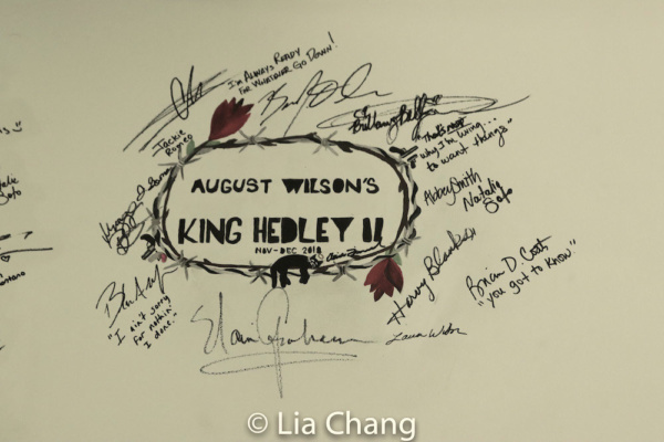 Photo Flash: Backstage With The Cast Of August Wilson's KING HEDLEY II At Two River Theater Image
