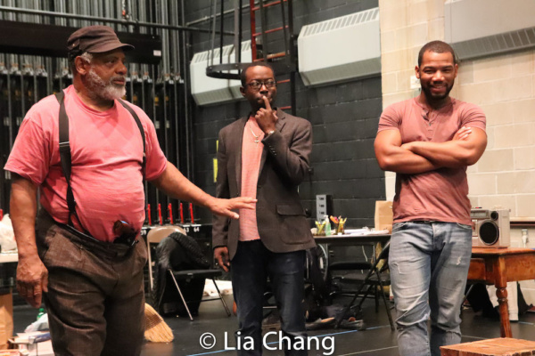 Photo Flash: Backstage With The Cast Of August Wilson's KING HEDLEY II At Two River Theater 