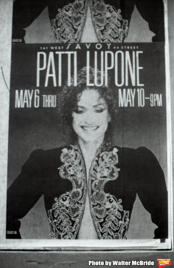 Photo Flashback: Patti LuPone Plays The Savoy in 1981 