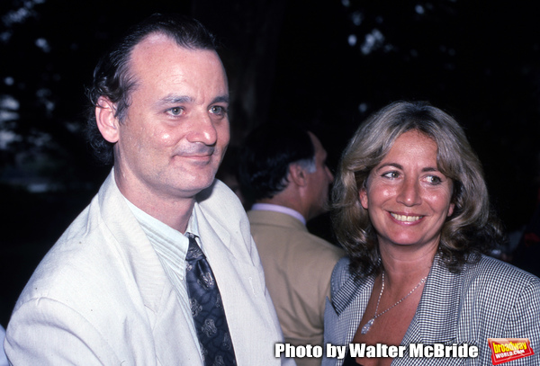 Bill Murray and Penny Marshall attends a Barbecue at Gracie Mansion on June 1, 1988 i Photo