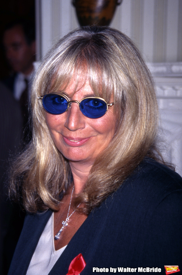 Penny Marshall attendsThe Crystal Apple Awards at Gracie Mansion on June 13, 1996 in  Photo