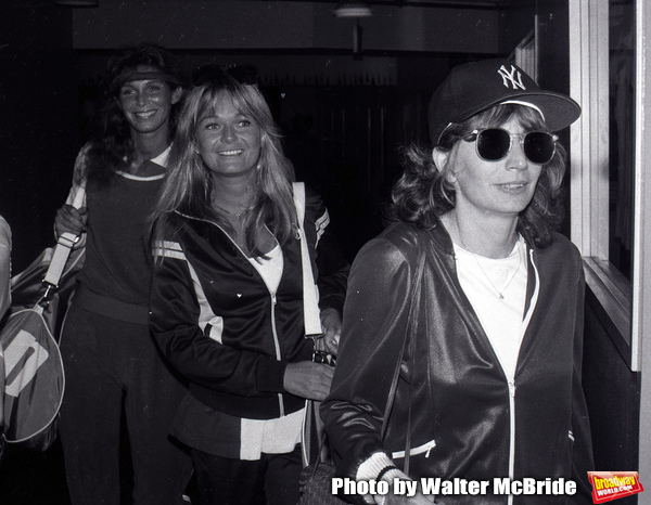 Ann Turkel, Valerine Perrine and Penny Marshall attend a Celebrity Charity Tennis Tou Photo