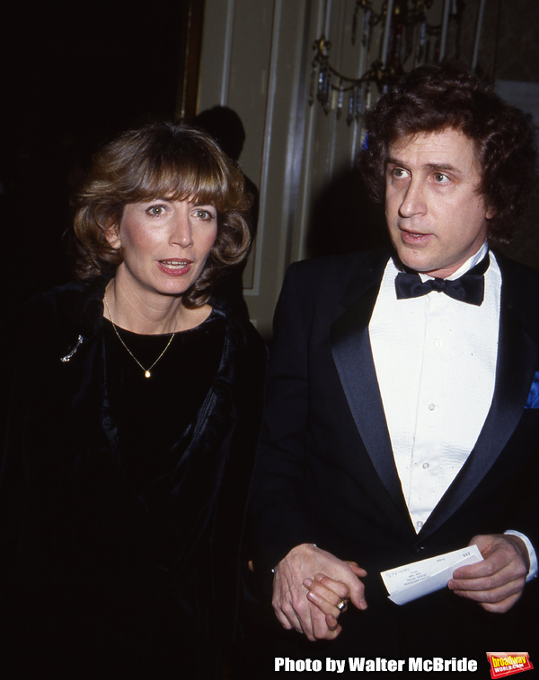 Penny Marshall and Ted Bessell on March 30, 1982 in New York City. Photo