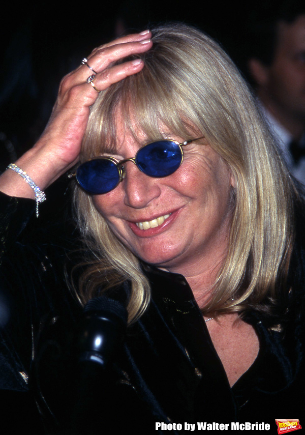 Penny Marshall attends Broadway Opening Night of  "The Capeman" at the Marquis theatr Photo