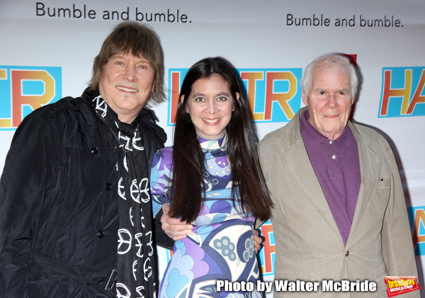 James Rado & Diane Paulus & Galt MacDermot
arriving for the Opening Night Performance Photo