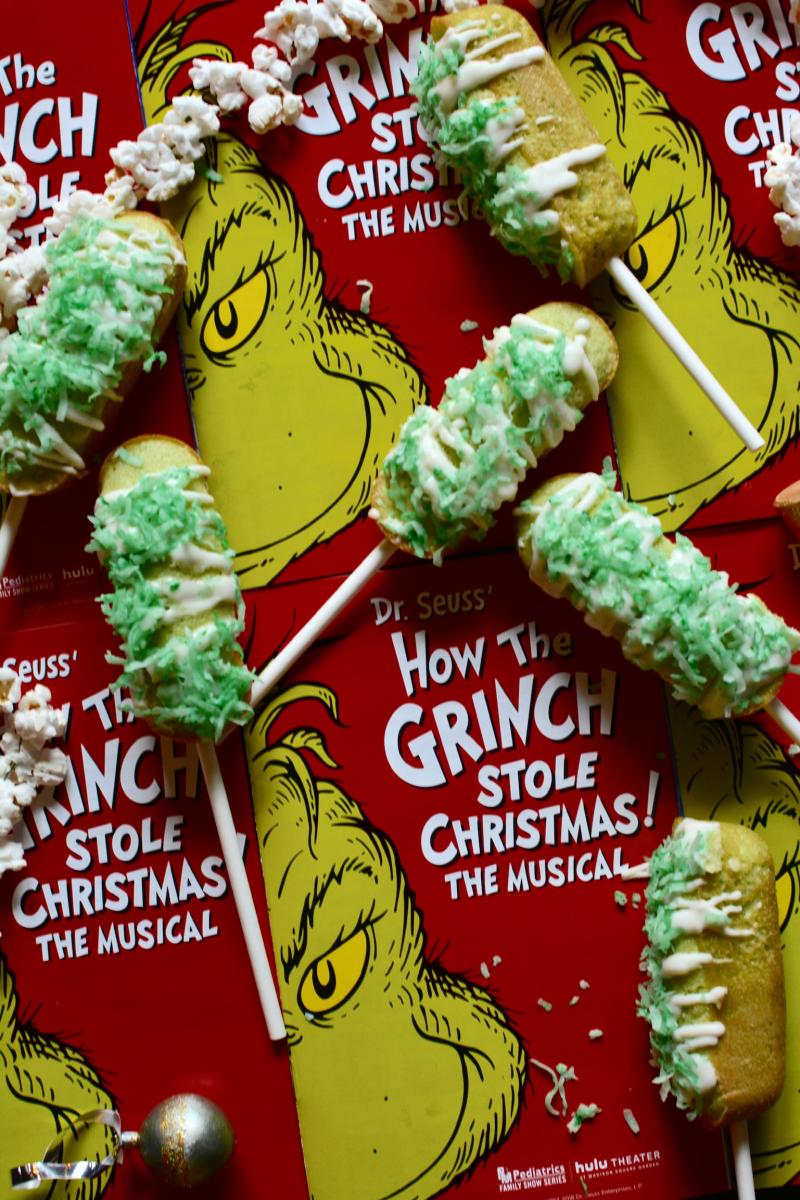 Backstage Bite with Katie Lynch: Two Cindy Lou Whos Get in the Christmas Spirit with Grinch-Inspired Cake Pops! 