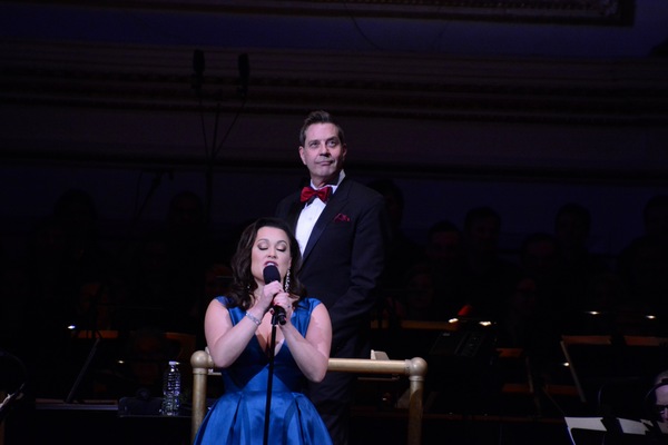 Photo Coverage: The New York Pops and Ashley Brown Perform Holiday Music in UNDER THE MISTLETOE Concert Image