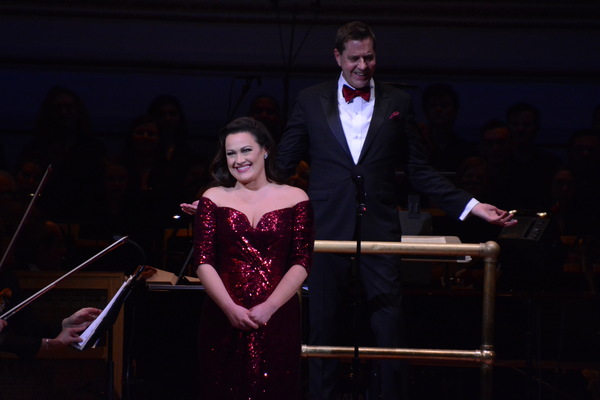 Photo Coverage: The New York Pops and Ashley Brown Perform Holiday Music in UNDER THE MISTLETOE Concert Image