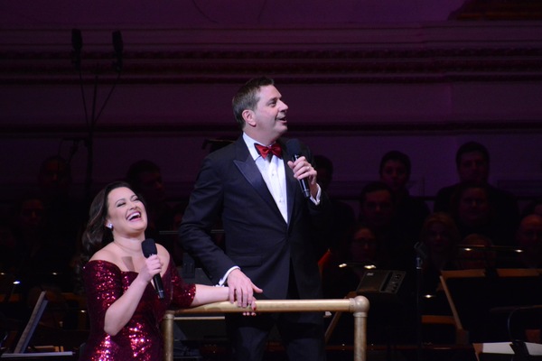 Photo Coverage: The New York Pops and Ashley Brown Perform Holiday Music in UNDER THE MISTLETOE Concert Image