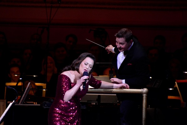 Photo Coverage: The New York Pops and Ashley Brown Perform Holiday Music in UNDER THE MISTLETOE Concert Image