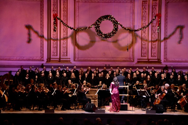 Ashley Brown, Steven Reineke, The New York Pops and Essential Voices USA Photo