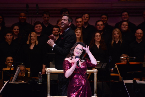 Photo Coverage: The New York Pops and Ashley Brown Perform Holiday Music in UNDER THE MISTLETOE Concert Image