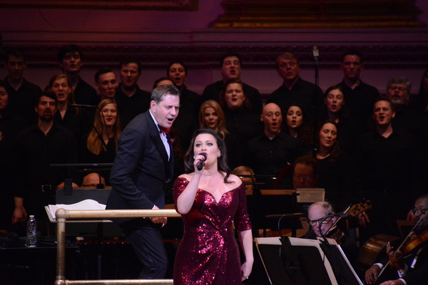 Photo Coverage: The New York Pops and Ashley Brown Perform Holiday Music in UNDER THE MISTLETOE Concert Image