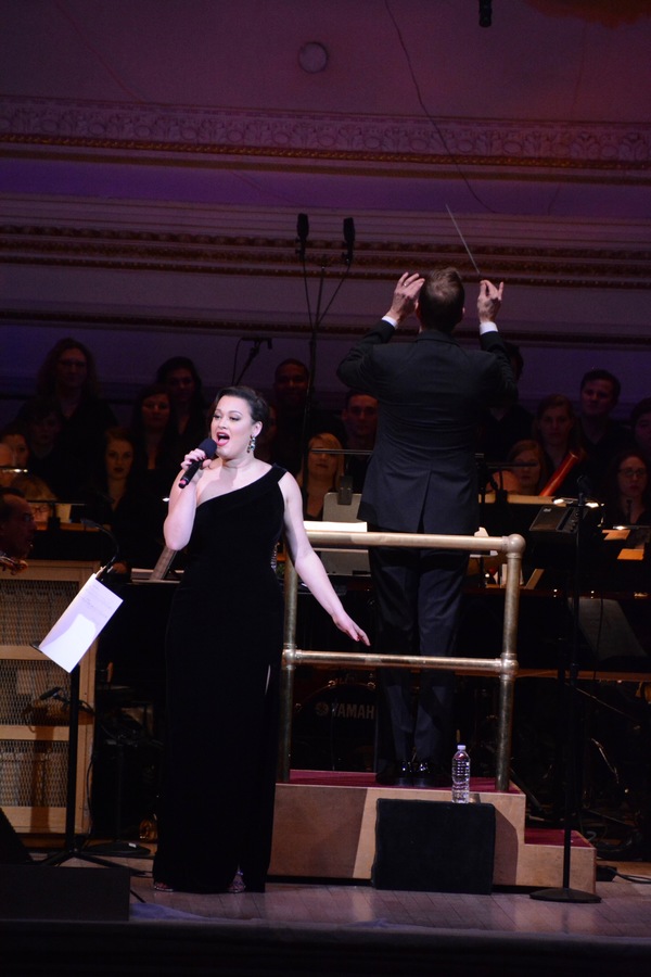 Photo Coverage: The New York Pops and Ashley Brown Perform Holiday Music in UNDER THE MISTLETOE Concert Image