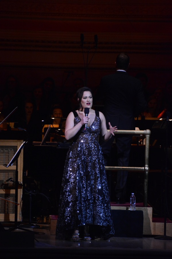 Photo Coverage: The New York Pops and Ashley Brown Perform Holiday Music in UNDER THE MISTLETOE Concert Image
