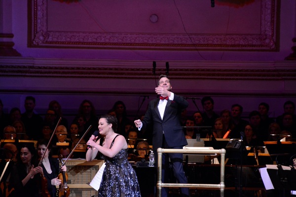 Photo Coverage: The New York Pops and Ashley Brown Perform Holiday Music in UNDER THE MISTLETOE Concert Image