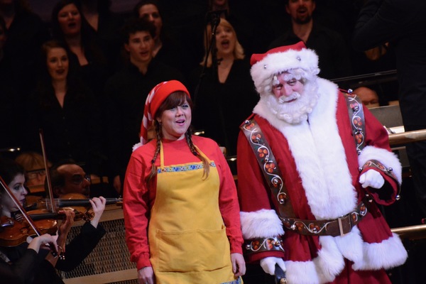 Photo Coverage: The New York Pops and Ashley Brown Perform Holiday Music in UNDER THE MISTLETOE Concert Image