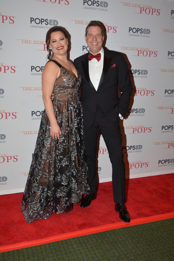 Photo Coverage: The New York Pops and Ashley Brown Perform Holiday Music in UNDER THE MISTLETOE Concert Image