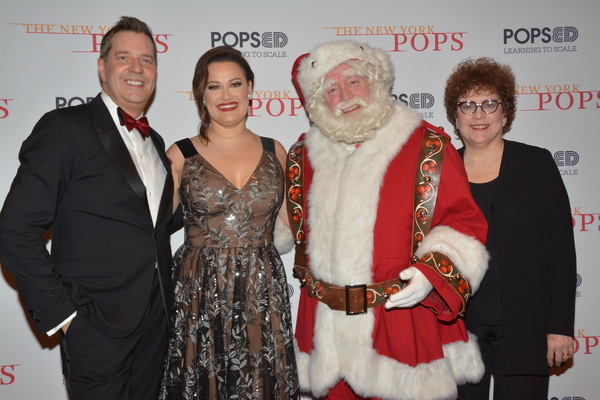 Photo Coverage: The New York Pops and Ashley Brown Perform Holiday Music in UNDER THE MISTLETOE Concert Image
