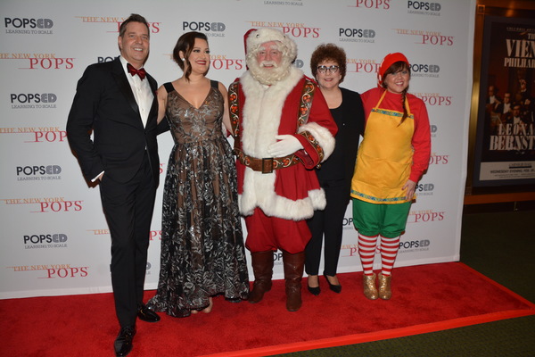 Photo Coverage: The New York Pops and Ashley Brown Perform Holiday Music in UNDER THE MISTLETOE Concert Image
