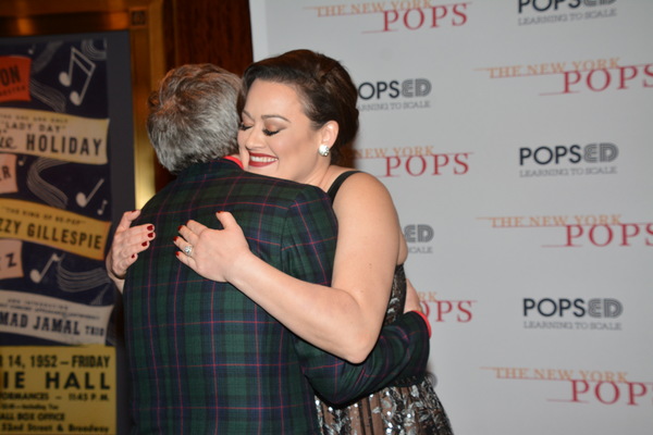 Photo Coverage: The New York Pops and Ashley Brown Perform Holiday Music in UNDER THE MISTLETOE Concert Image