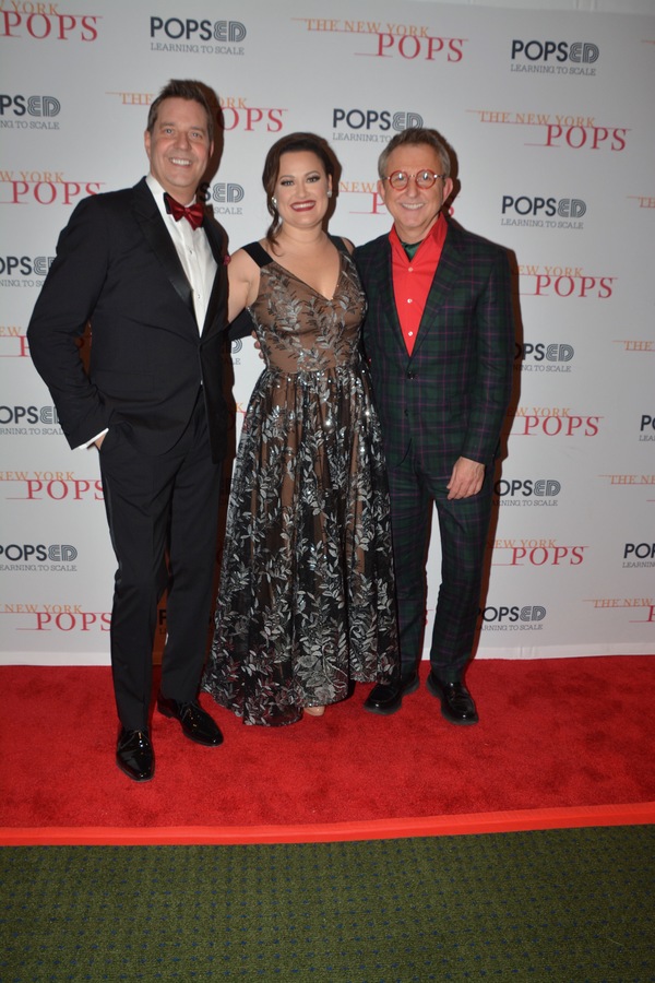 Photo Coverage: The New York Pops and Ashley Brown Perform Holiday Music in UNDER THE MISTLETOE Concert Image