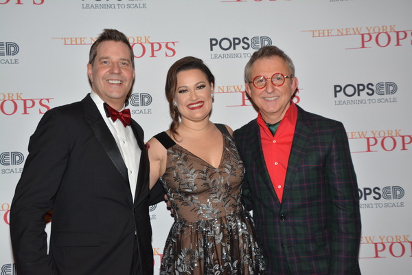Photo Coverage: The New York Pops and Ashley Brown Perform Holiday Music in UNDER THE MISTLETOE Concert Image